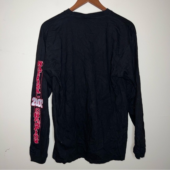 NCC Gold Apparel National Champion Ohio State 2002 Long Sleeved Tee Size Large - Picture 3 of 6